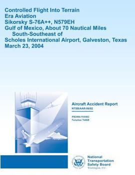 Paperback Aircraft Accident Report: Controlled Flight into Terrain Era Aviation Book