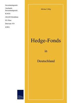 Paperback Hedgefonds in Deutschland [German] Book