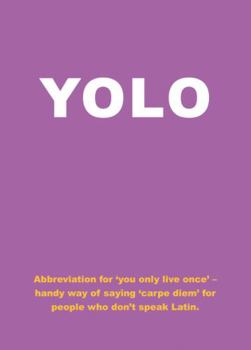 Hardcover YOLO Book