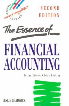 Paperback Essence Financial Accounting Book