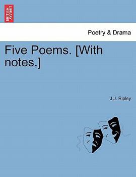 Paperback Five Poems. [With Notes.] Book