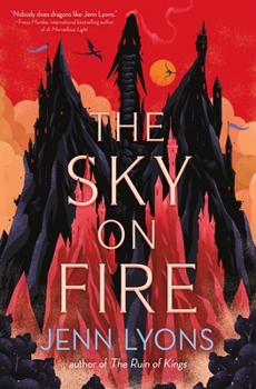 Hardcover The Sky on Fire Book