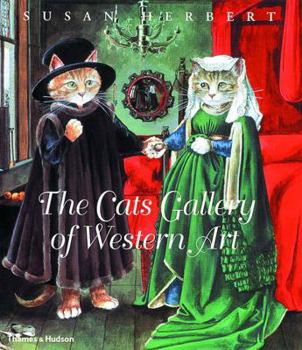 Paperback The Cats Gallery of Western Art Book