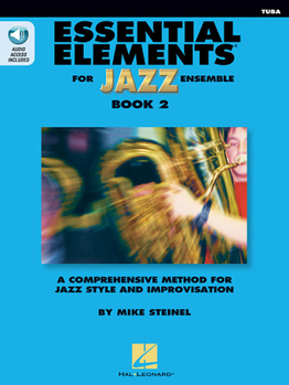 Paperback Essential Elements for Jazz Ensemble Book 2 - Tuba Book