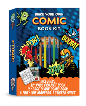 Misc. Make Your Own Comic Book Kit: A Step-By-Step Guide for Learning to Draw Comic Book Characters and Making Your Own Comic Book