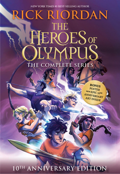 Paperback The Heroes of Olympus Paperback 5-Book Boxed Set [With Poster] Book