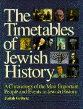 Hardcover The Timetables of Jewish History: A Chronology of the Most Important People and Events in Jewish History Book