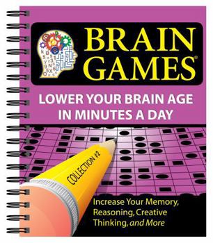 Spiral-bound Brain Games #2: Lower Your Brain Age in Minutes a Day (Variety Puzzles): Volume 2 Book