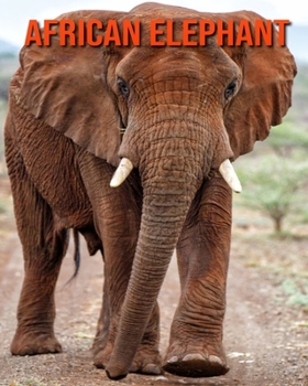 Paperback African Elephant: Beautiful Pictures & Interesting Facts Children Book About African Elephant Book