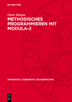 Hardcover Methodisches Programmieren Mit Modula-2 [German] Book