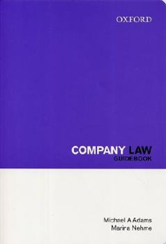Paperback Company Law Guidebook Book