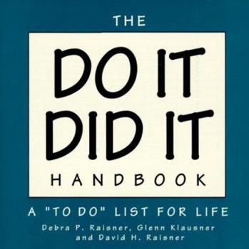 Paperback The Do It Did It Handbook Book