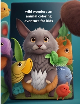 Paperback Wild Wonders: An Animal Coloring Aventure for Kids Book