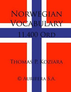 Paperback Norwegian Vocabulary Book