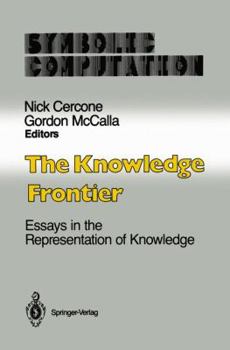 Paperback The Knowledge Frontier: Essays in the Representation of Knowledge Book