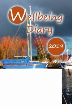 Paperback Wellbeing Diary 2019 Book