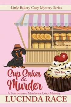 Paperback Cupcakes & Murder LP: A Temperance Matthews Cozy Mystery [Large Print] Book