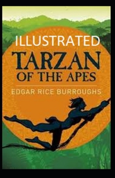 Paperback Tarzan of the Apes Illustrated Book