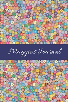 Maggie's Journal: Cute Personalized Name College-Ruled Notebook for Girls & Women - Blank Lined Gift Journal/Diary for Writing & Note Taking