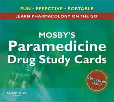 Paperback Mosby's Paramedicine Drug Study Cards Book