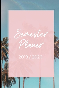 Semester Planer 2019 / 2020: A5 Coole Geschenkidee LINIERT zum Studium | Notizbuch für Studenten | Studienbeginn | Erstes Semester | Pruefung | Geburtstag | Terminkalender (German Edition)