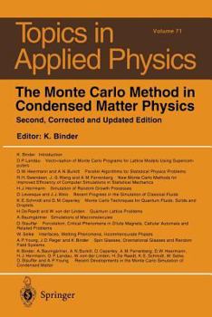 Paperback The Monte Carlo Method in Condensed Matter Physics Book