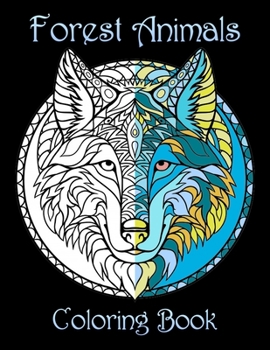 Paperback Forest Animals: Coloring Book