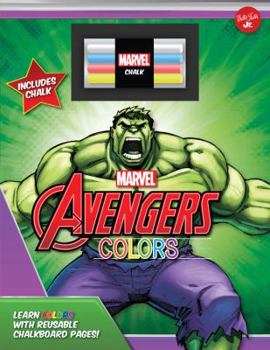Marvel's Avengers Chalkboard Colors: Learn colors with reusable chalkboard pages!
