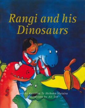 Paperback Rangi and his Dinosaurs Book