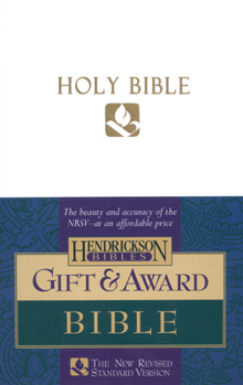 Imitation Leather Gift & Award Bible-NRSV Book