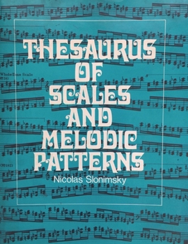Paperback Thesaurus of Scales and Melodic Patterns Book