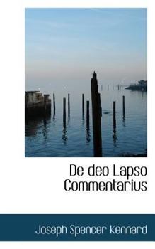 Paperback de Deo Lapso Commentarius Book