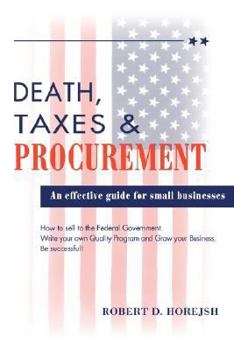 Paperback Death, Taxes & Procurement Book