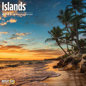 Calendar Cal 2021- Islands Wall Book