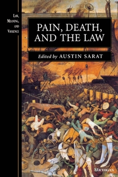 Paperback Pain, Death, and the Law Book