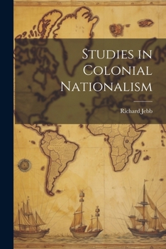 Paperback Studies in Colonial Nationalism Book