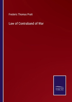 Paperback Law of Contraband of War Book