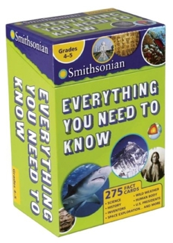Paperback Smithsonian Everything You Need to Know: Grades 4-5 Book