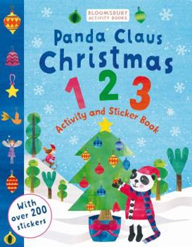 Paperback Panda Claus Christmas 123 Sticker Activity Book