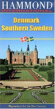 Map Denmark & Southern Sweden 1:800,000 Travel Map Book