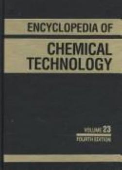 Hardcover Kirk-Othmer Encyclopedia of Chemical Technology, Sugar to Thin Films Book