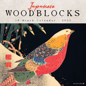 Calendar Japanese Woodblocks 2023 Wall Calendar Book