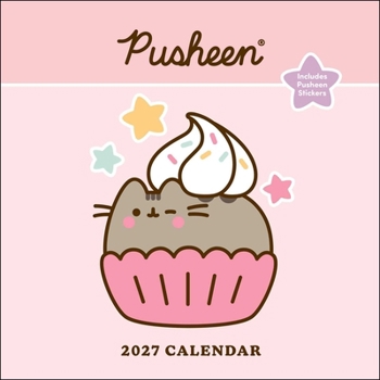 Pusheen 2027 Wall Calendar with Stickers