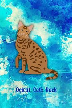 Ocicat Cats Rock: Pocket Gift Notebook for Cat and Kitty Lovers