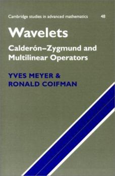 Paperback Wavelets: Calderon-Zygmund and Multilinear Operators Book