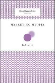 Paperback Marketing Myopia Book