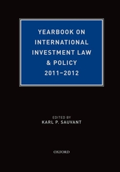 Hardcover Yearbook on International Investment Law & Policy Book