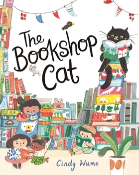 Hardcover The Bookshop Cat Book