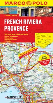 Map French Riviera, Provence Marco Polo Map Book