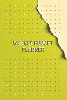 Paperback Weekly Budget Planner: Undated, Original Business Style, Organize Notes, Ideas, Follow Up, Project Management, 6" x 9" - 110 Pages - Durable Book